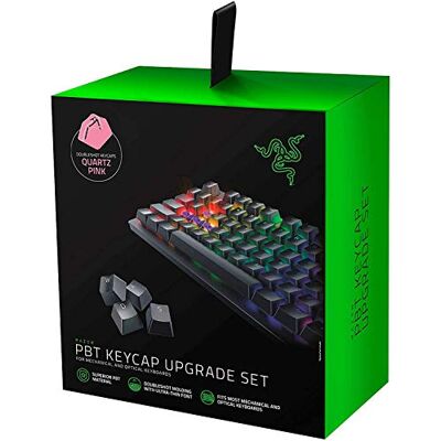 Razer PBT Keycap Upgrade Set Quartz Pink Razer PBT Keycap Upgrade Set Quartz Pink