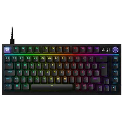 Logitech G316 X 75, 75% sladdanslutet speltangentbord (QWERTY Nordic) Hot-swap tactile-brytare packningsstruktur, LED-punktmatris & reglage, dubbla PBT-tangenter, USB-C, RGB LIGHTSYNC, PC Logitech G316 X 75, 75% sladdanslutet speltangentbord (QWERTY Nordic) Hot-swap tactile-brytare packningsstruktur, LED-punktmatris & reglage, dubbla PBT-tangenter, USB-C, RGB LIGHTSYNC, PC