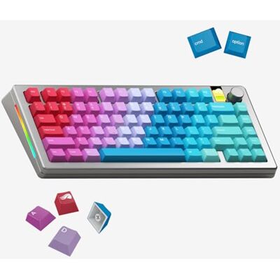 GLORIOUS Gaming Daydream GPBT Gradient-tangenter, set om 135 PBT-tangenter, MX-kompatibla, ANSI US-layout, för mekaniska tangentbord i 60%-, 65%-, 75%-, TKL- och 100%-storlek, Windows och macOS GLORIOUS Gaming Daydream GPBT Gradient-tangenter, set om 135 PBT-tangenter, MX-kompatibla, ANSI US-layout, för mekaniska tangentbord i 60%-, 65%-, 75%-, TKL- och 100%-storlek, Windows och macOS