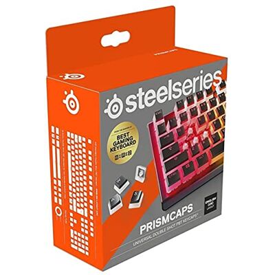 SteelSeries PrismCaps 60218 Keycaps, Svart SteelSeries PrismCaps 60218 Keycaps, Svart