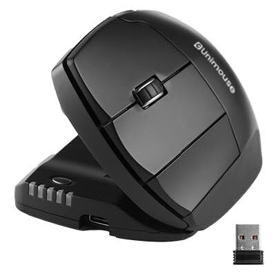 Contour Unimouse - ergonomisk vänsterhand mus - 4000 DPI Contour Unimouse - ergonomisk vänsterhand mus - 4000 DPI
