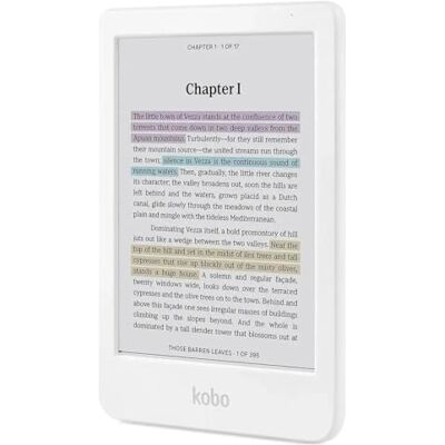 Kobo Clara Colour Colour eReader 15 cm bländfri färg och bläck Kaleido 3 Display Mörkt läge alternativ Vattentät Ljudböcker 16 GB lagring (vit) Kobo Clara Colour Colour eReader 15 cm bländfri färg och bläck Kaleido 3 Display Mörkt läge alternativ Vattentät Ljudböcker 16 GB lagring (vit)