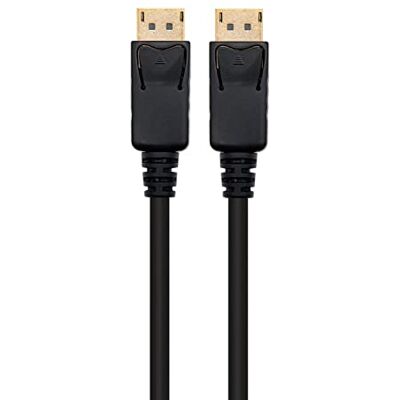 Ewent DisplayPort-kabel 8K DP 1.4 3 mt, 8K-upplösning 7680 x 4320 @ 60Hz, 4K 3840 x 2160 @120 Hz 1920 x 1200 @ 240 Hz bandbredd upp till 32,4 Gbits, HDR10, DSC 1.23 meter, svart Ewent DisplayPort-kabel 8K DP 1.4 3 mt, 8K-upplösning 7680 x 4320 @ 60Hz, 4K 3840 x 2160 @120 Hz 1920 x 1200 @ 240 Hz bandbredd upp till 32,4 Gbits, HDR10, DSC 1.23 meter, svart