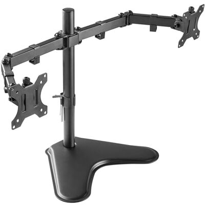 RICOO Monitorfäste 2 bildskärmar Pivotable Tiltable TS7311 Bordstativ för 13-27 tum (upp till 8 kg Max-VESA 100x100) PC-skärmstativ utdragbart roterbart RICOO Monitorfäste 2 bildskärmar Pivotable Tiltable TS7311 Bordstativ för 13-27 tum (upp till 8 kg Max-VESA 100x100) PC-skärmstativ utdragbart roterbart