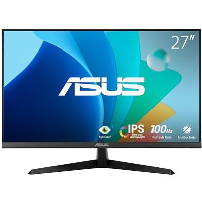 Asus Eye Care VY279HF – 27 tums full HD-skärm – 100 Hz, 1 ms MPRT, AdaptiveSync – IPS-panel, Vesa 100x100, 16:9, 1920x1080, HDMI Asus Eye Care VY279HF – 27 tums full HD-skärm – 100 Hz, 1 ms MPRT, AdaptiveSync – IPS-panel, Vesa 100x100, 16:9, 1920x1080, HDMI