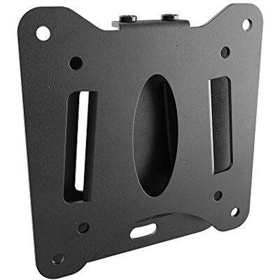 RICOO PC monitor väggfäste platt för 13–27 tum, monitorhållare vägg F0711, monitorhållare, skärmhållare, väggfäste, bildskärm, 24 tum till 30 kg, VESA 75 x 75, 100 x 100 mm RICOO PC monitor väggfäste platt för 13–27 tum, monitorhållare vägg F0711, monitorhållare, skärmhållare, väggfäste, bildskärm, 24 tum till 30 kg, VESA 75 x 75, 100 x 100 mm
