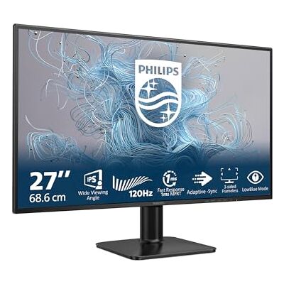 Philips 27E2N1110 27 tum FHD-skärm, 120Hz, IPS, 1ms MPRT Adaptive Sync (1920x1080, HDMI 1x 1.4, DP) svart/röd Philips 27E2N1110 27 tum FHD-skärm, 120Hz, IPS, 1ms MPRT Adaptive Sync (1920x1080, HDMI 1x 1.4, DP) svart/röd