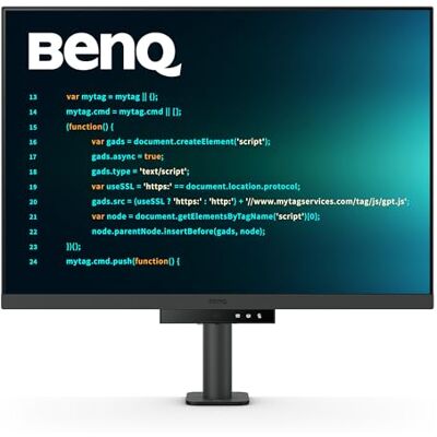 BenQ RD280UA 28,2" 4K+ 3840x2560 programmeringsskärm med bakgrundsbelysning och flexibel armavancerade kodningslägen,Night Hours Protection,snabbtangent för kodning,3:2-bildförhållande,cirkadiskt läge BenQ RD280UA 28,2" 4K+ 3840x2560 programmeringsskärm med bakgrundsbelysning och flexibel armavancerade kodningslägen,Night Hours Protection,snabbtangent för kodning,3:2-bildförhållande,cirkadiskt läge