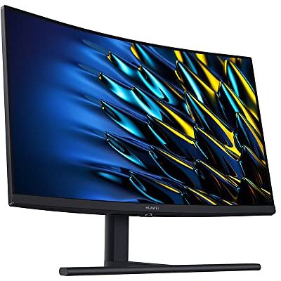 Huawei MateView GT 27 '' spelmonitor, böjd skärm, 165 Hz,16:9 QHD 2560 x 1440,2K,1500R, färgfilmnivå P3,4000: 1 kontrastförhållande, HDR, femvägs spelkontroll, VESA Mount, svart, 53060444 Huawei MateView GT 27 '' spelmonitor, böjd skärm, 165 Hz,16:9 QHD 2560 x 1440,2K,1500R, färgfilmnivå P3,4000: 1 kontrastförhållande, HDR, femvägs spelkontroll, VESA Mount, svart, 53060444