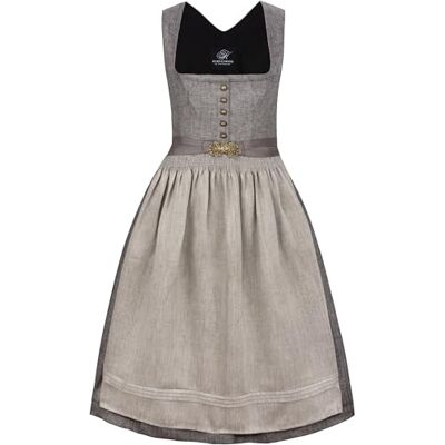 Stockerpoint Hemvägg Dirndl Tilda, GRÅ, 32 Stockerpoint Hemvägg Dirndl Tilda, GRÅ, 32