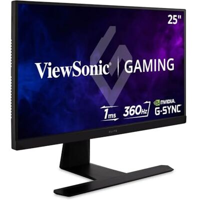 ViewSonic XG251G 25 tum 1080p 1ms 360Hz IPS spelskärm med GSYNC, HDR400, RGB-belysning, NVIDIA Reflex och avancerad ergonomi för e-sport ViewSonic XG251G 25 tum 1080p 1ms 360Hz IPS spelskärm med GSYNC, HDR400, RGB-belysning, NVIDIA Reflex och avancerad ergonomi för e-sport