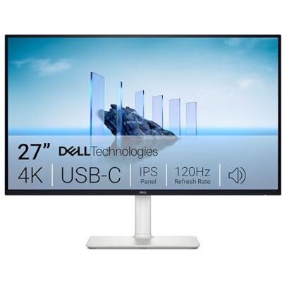 Dell 27 Plus USB-C-skärm – S2725QC, 4K UHD (3840x2160), 120Hz, IPS, 4ms, AMD FreeSync Premium, 99% sRGB, höjdjustering, inbyggda högtalare, 2 USB-C, 2 HDMI, 2 USB, 3 års garanti Dell 27 Plus USB-C-skärm – S2725QC, 4K UHD (3840x2160), 120Hz, IPS, 4ms, AMD FreeSync Premium, 99% sRGB, höjdjustering, inbyggda högtalare, 2 USB-C, 2 HDMI, 2 USB, 3 års garanti