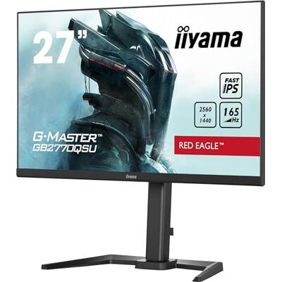 IIYAMA Iiya 27 L G-Master GB2770QSU-B5 27" WQHD ETE Fast IPS 165Hz IIYAMA Iiya 27 L G-Master GB2770QSU-B5 27" WQHD ETE Fast IPS 165Hz