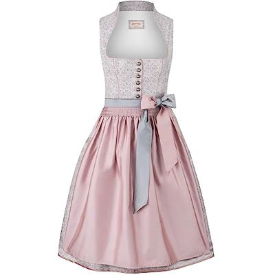 Stockerpoint Dirndl Monroe, Dämpad rosa, 42 Stockerpoint Dirndl Monroe, Dämpad rosa, 42