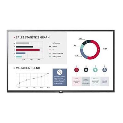 LG 43" UHD 4K 43UL3J IPS 16:9/3840 x 2160/300cd/m²/8 ms/1300:1 HDMIx3/USB2 WiFi HP 16h/7 grundläggande 3 års garanti LG 43" UHD 4K 43UL3J IPS 16:9/3840 x 2160/300cd/m²/8 ms/1300:1 HDMIx3/USB2 WiFi HP 16h/7 grundläggande 3 års garanti