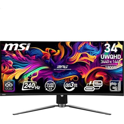 MSI MPG 341CQPX QD-OLED MSI MPG 341CQPX QD-OLED