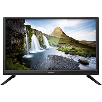 SENCOR 24" TV 60 cm HD Ready LED-TV med USB-inspelning, utökad anslutning och HD DVB-T/T2/C/S/S2-tuners SLE 2472TCS SENCOR 24" TV 60 cm HD Ready LED-TV med USB-inspelning, utökad anslutning och HD DVB-T/T2/C/S/S2-tuners SLE 2472TCS