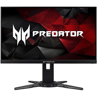 Acer Predator XB252Q 62 cm (24,5 tum Full HD) skärm (HDMI, DisplayPort, USB 3.0, 1 m reaktionstid, 240 Hz, ställbar i höjd, Nvidia G-Sync) svart Acer Predator XB252Q 62 cm (24,5 tum Full HD) skärm (HDMI, DisplayPort, USB 3.0, 1 m reaktionstid, 240 Hz, ställbar i höjd, Nvidia G-Sync) svart