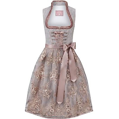 Stockerpoint Dirndl Astrid, Dämpad rosa, 32 SE Stockerpoint Dirndl Astrid, Dämpad rosa, 32 SE
