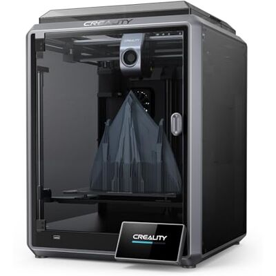 Creality K1 3D-skrivare, 600 mm/s utskriftshastighet dual-core 1,2 GHz CPU 300°C hög temperatur 3D-utskriftsmunstycken LCD automatisk nivelleringsfunktion Creality K1 3D-skrivare, 600 mm/s utskriftshastighet dual-core 1,2 GHz CPU 300°C hög temperatur 3D-utskriftsmunstycken LCD automatisk nivelleringsfunktion