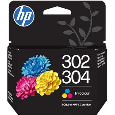 HP 302/304 Tri-color Original ink cartridge HP 302/304 Tri-color Original ink cartridge