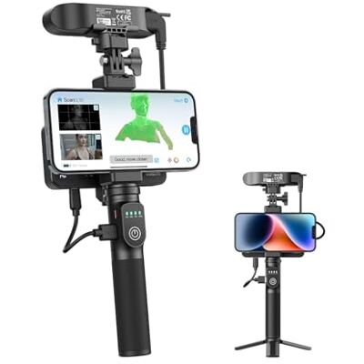 Creality 3D-skanner CR-Scan Ferret Pro för 3D-tryck, handskanner med trådlös skanning och anti-skakning, uppgradering för snabb fullfärgskanning, 0,1 mm noggrannhet, för iOS, Android, PC (Win 10/11) Creality 3D-skanner CR-Scan Ferret Pro för 3D-tryck, handskanner med trådlös skanning och anti-skakning, uppgradering för snabb fullfärgskanning, 0,1 mm noggrannhet, för iOS, Android, PC (Win 10/11)