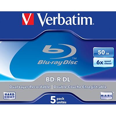 Verbatim 43747 Blu-ray Disc Inspelningsbar (BD-R) Verbatim 43747 Blu-ray Disc Inspelningsbar (BD-R)
