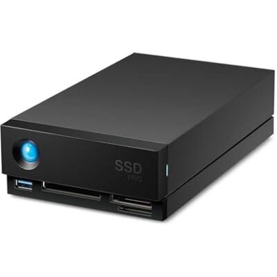 Seagate LaCie 1big Dock SSD Pro, 2 TB, Extern SSD, 2800 MB/s, Thunderbolt 3, FireCuda NVMe SSD, Mac & PC, 1 månad Adobe CC, 5 års Rescue Services (STHW2000800) Seagate LaCie 1big Dock SSD Pro, 2 TB, Extern SSD, 2800 MB/s, Thunderbolt 3, FireCuda NVMe SSD, Mac & PC, 1 månad Adobe CC, 5 års Rescue Services (STHW2000800)