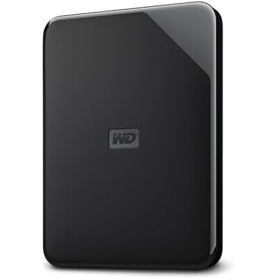 Western Digital WD Elements AE 2TB Bärbar extern hårddisk, SuperSpeed USB 3.2 Gen 1/USB 3.0, Plug-and-Play (Anslut och kör), Formaterad för Windows, svart Western Digital WD Elements AE 2TB Bärbar extern hårddisk, SuperSpeed USB 3.2 Gen 1/USB 3.0, Plug-and-Play (Anslut och kör), Formaterad för Windows, svart