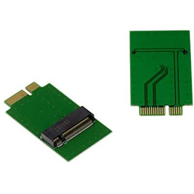 KALEA-INFORMATIQUE Adapter M2 till Mac 2010 och 2011 för att montera en M.2 SSD på plats och placera den ursprungliga SSD i 6+12 stift på en Mac KALEA-INFORMATIQUE Adapter M2 till Mac 2010 och 2011 för att montera en M.2 SSD på plats och placera den ursprungliga SSD i 6+12 stift på en Mac