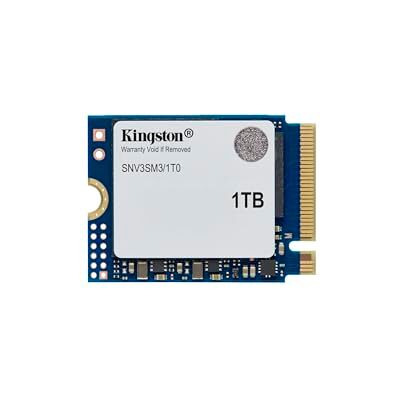 Kingston NV3 NVMe PCIe 4.0 intern SSD 1 TB M.2 2230-SNV3SM3/1T0 Kingston NV3 NVMe PCIe 4.0 intern SSD 1 TB M.2 2230-SNV3SM3/1T0