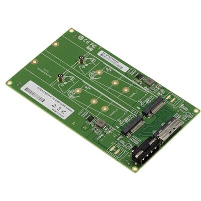 KALEA-INFORMATIQUE Gen 5.0-adapter för 2 M2 PCIe NVMe M Key till MCIO 8i SSD 32 GB genomströmning KALEA-INFORMATIQUE Gen 5.0-adapter för 2 M2 PCIe NVMe M Key till MCIO 8i SSD 32 GB genomströmning
