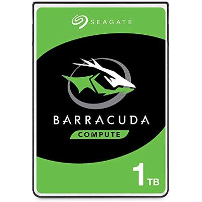 Seagate BarraCuda 1TB, intern hårddisk, 2.5", SATA 6 Gb/s, 5400 RPM, 128MB cache, för PC och bärbar dator, FFP (ST1000LM048) Seagate BarraCuda 1TB, intern hårddisk, 2.5", SATA 6 Gb/s, 5400 RPM, 128MB cache, för PC och bärbar dator, FFP (ST1000LM048)