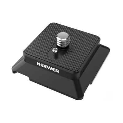 NEEWER Arca-typ snabbkopplingsplatta med 1/4 tum skruv, kamerastativ monteringsadapter QR-platta tillbehör kompatibel med DJI RS-serien gimbal stabilisator actionkamera telefonbur UA078 NEEWER Arca-typ snabbkopplingsplatta med 1/4 tum skruv, kamerastativ monteringsadapter QR-platta tillbehör kompatibel med DJI RS-serien gimbal stabilisator actionkamera telefonbur UA078