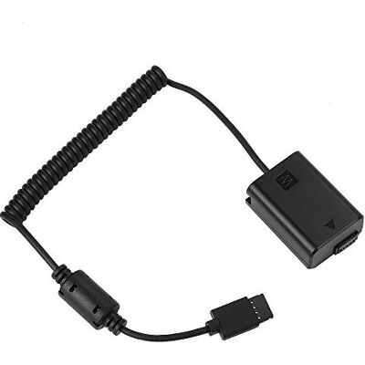 FOTGA Strömförsörjningsadapterkabel för DJI Ronin S Gimbal stabilisator till NP-FW50 Dummy batteri ström Sony spegellös kamera A7 A7R A7S A7II A7RII A7SII A6000/A6100/A6300/A6400/A6500 DSC-RX10 II III IV FOTGA Strömförsörjningsadapterkabel för DJI Ronin S Gimbal stabilisator till NP-FW50 Dummy batteri ström Sony spegellös kamera A7 A7R A7S A7II A7RII A7SII A6000/A6100/A6300/A6400/A6500 DSC-RX10 II III IV