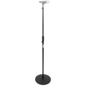 Gator Shure by rund bas mikrofonstativ med standard höjdjusterbar vridkoppling och 12 tums bas; (SH-RBMICSTAND12) Gator Shure by rund bas mikrofonstativ med standard höjdjusterbar vridkoppling och 12 tums bas; (SH-RBMICSTAND12)