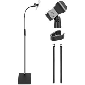 Pyle Mikrofonstativ, Tripod, Justerbar Flexibel Arm, Med Universell 5/8” Gängadapter, Mikrofonklämma, Hopfällbar, Justerbar Höjd Pyle Mikrofonstativ, Tripod, Justerbar Flexibel Arm, Med Universell 5/8” Gängadapter, Mikrofonklämma, Hopfällbar, Justerbar Höjd