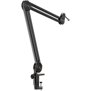FIFINE mikrofon arm, justerbar mikrofonstativ, 3/8 tum till 5/8 tum adapter, mikrofonklämma, tre buntband FIFINE mikrofon arm, justerbar mikrofonstativ, 3/8 tum till 5/8 tum adapter, mikrofonklämma, tre buntband