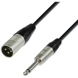 Adam Hall 4 STAR MMP 0300 mikrofonkabel REAN XLR hane till jack TS 3 m Adam Hall 4 STAR MMP 0300 mikrofonkabel REAN XLR hane till jack TS 3 m
