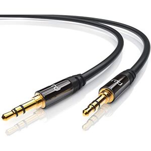 CSL-Computer CSL – 3 m Audio AUX anslutning kabel för AUX-ingångar – hel metallkontakt passar perfekt – 3,5 mm kontakt till 3,5 mm kontakt – 3,5 mm ljudkabel HQ Premium Series CSL-Computer CSL – 3 m Audio AUX anslutning kabel för AUX-ingångar – hel metallkontakt passar perfekt – 3,5 mm kontakt till 3,5 mm kontakt – 3,5 mm ljudkabel HQ Premium Series