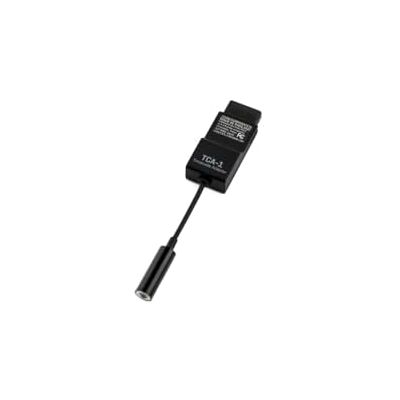 Zoom TCA-1 timecode-adapter, precisionsgenerator för timecode för synkronisering av ljud och bild, kompatibel med -inspelare, svart Zoom TCA-1 timecode-adapter, precisionsgenerator för timecode för synkronisering av ljud och bild, kompatibel med -inspelare, svart