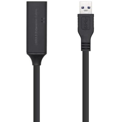 VoltShine USB 3.0-förlängningskabel med Am-AH-förstärkare 5,0 m, perfekt för långdistansanslutningar och signalförbättring. VoltShine USB 3.0-förlängningskabel med Am-AH-förstärkare 5,0 m, perfekt för långdistansanslutningar och signalförbättring.
