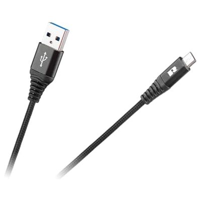 Rebel Electro Rebel USB-kabel USB micro 50 cm svart RB-6000-050-B Rebel Electro Rebel USB-kabel USB micro 50 cm svart RB-6000-050-B