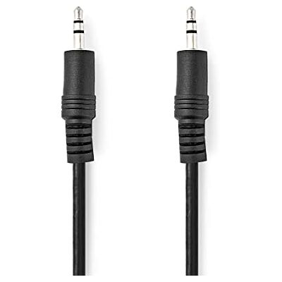 NEDIS Valueline VLAP22000B05 – stereoljudkabel – 3,5 mm teleplugg till 3,5 mm teleplugg – 0,50 m, svart NEDIS Valueline VLAP22000B05 – stereoljudkabel – 3,5 mm teleplugg till 3,5 mm teleplugg – 0,50 m, svart