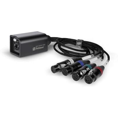 Palmer AoC Loom XLRf Audio over Cat multicore-adapterkabel från etherCON till 4 x XLR kvinna Palmer AoC Loom XLRf Audio over Cat multicore-adapterkabel från etherCON till 4 x XLR kvinna