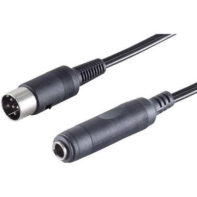 1aTTack.de 3 x 0,2 m kub plugg 5-pol. till 6,3 mm uttag ljud adapterkabel gjuten kontakt förnicklade kontakter för HiFi musikinstrument studioutrustning 1aTTack.de 3 x 0,2 m kub plugg 5-pol. till 6,3 mm uttag ljud adapterkabel gjuten kontakt förnicklade kontakter för HiFi musikinstrument studioutrustning