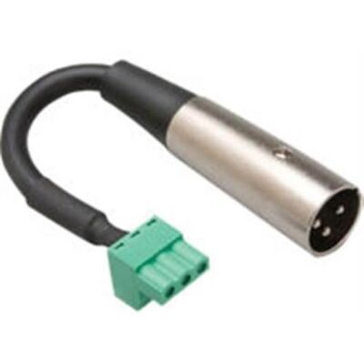 Brightium XLR-euroblock-adapter 1-kanals adapter med 12 tums kabel, perfekt för professionella ljudanslutningar. Brightium XLR-euroblock-adapter 1-kanals adapter med 12 tums kabel, perfekt för professionella ljudanslutningar.