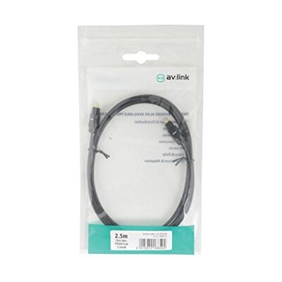 Högpresterande fiberoptisk Toslink-kabel från AV Link - 2,5 m Högpresterande fiberoptisk Toslink-kabel från AV Link - 2,5 m