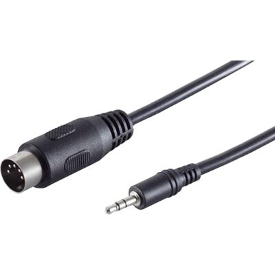 1aTTack.de 10 x 1,5 m telekontakt 3,5 mm stereo till 5 pol DIN diodkontakt högkvalitativ ljud-adapterkabel gjuten kontakt förnicklade kontakter perfekt för HiFi-musikinstrument studioutrustning 1aTTack.de 10 x 1,5 m telekontakt 3,5 mm stereo till 5 pol DIN diodkontakt högkvalitativ ljud-adapterkabel gjuten kontakt förnicklade kontakter perfekt för HiFi-musikinstrument studioutrustning