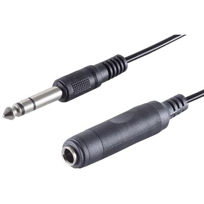 1aTTack.de 5 x telekontakt till jack 6,3 mm ljudförlängningskabel robust design gjuten kontakt perfekt för studio musikinstrument HiFi 1aTTack.de 5 x telekontakt till jack 6,3 mm ljudförlängningskabel robust design gjuten kontakt perfekt för studio musikinstrument HiFi